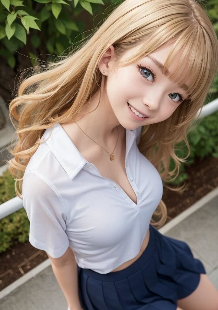 AI生成美女写真集 vol6 ハーフ美女 サンプル3ページ目