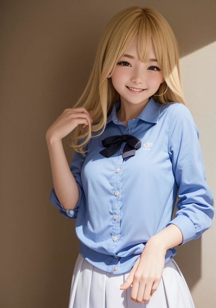 AI生成美女写真集 vol6 ハーフ美女 サンプル4ページ目