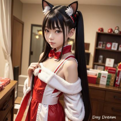 猫耳クリスマス サンプル5ページ目