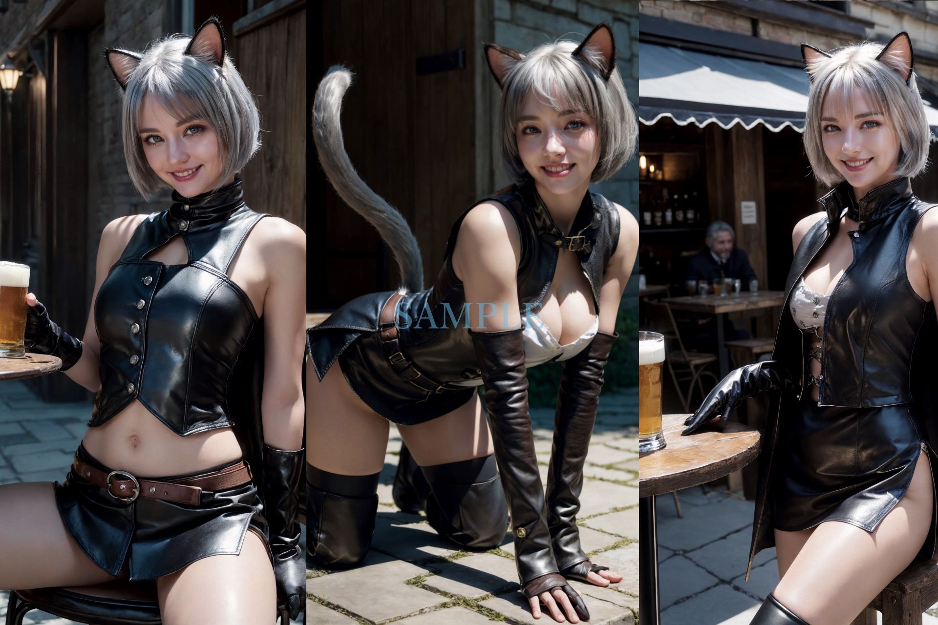 魅惑の異世界〜ネコ耳美女編〜 サンプル3ページ目