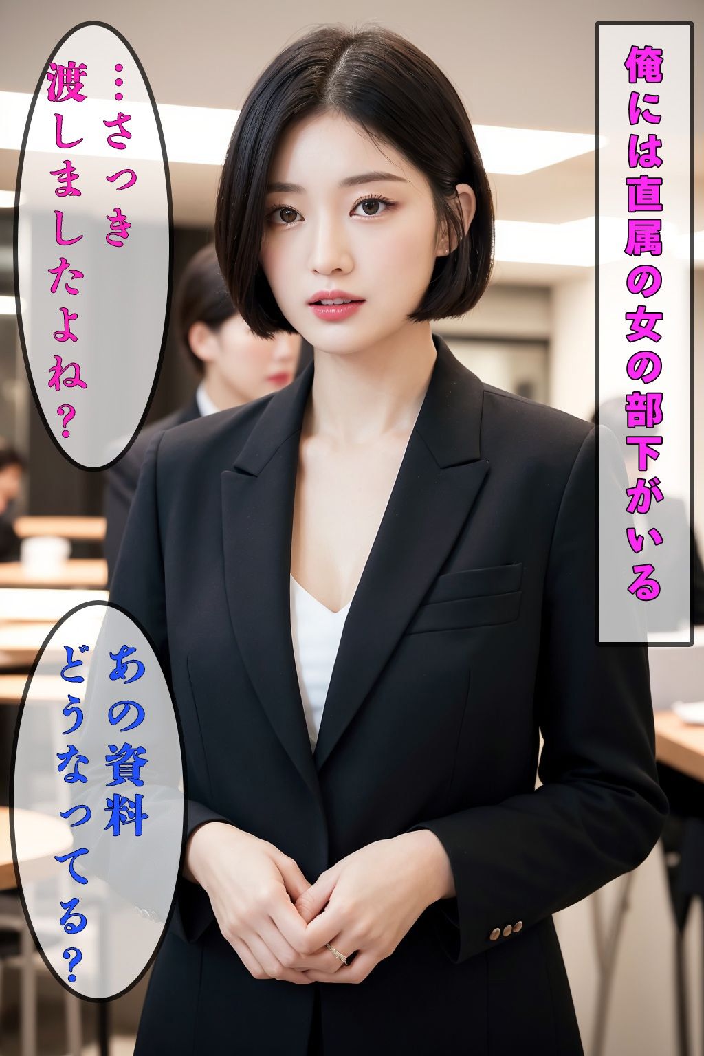 軽蔑しているセクハラ上司に無理やり犯●れ完全メス堕ち サンプル1ページ目