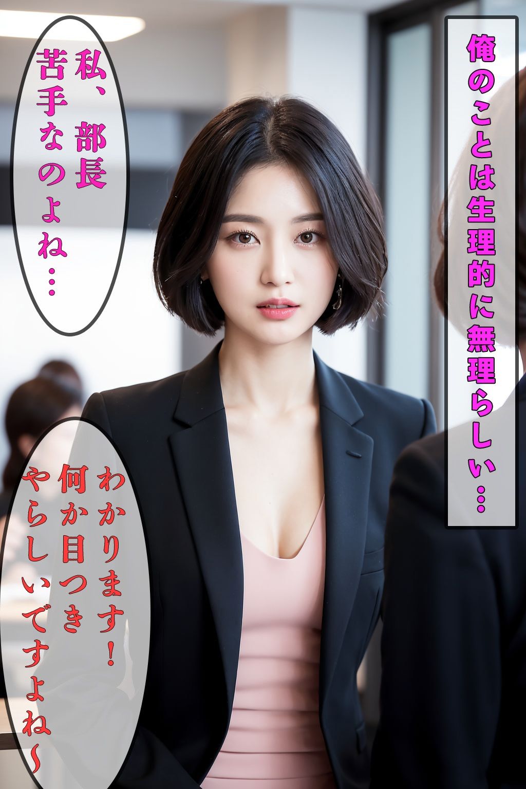軽蔑しているセクハラ上司に無理やり犯●れ完全メス堕ち サンプル3ページ目