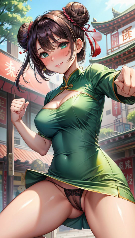 チャイナ娘から目が離せない サンプル1ページ目