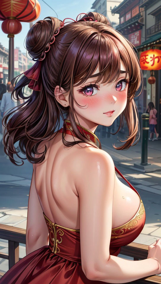 チャイナ娘から目が離せない サンプル3ページ目