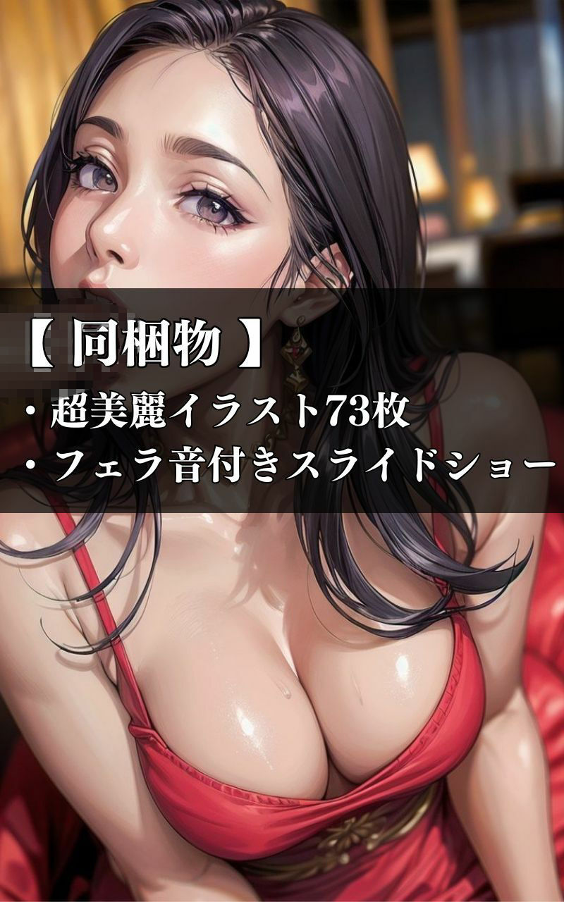 フェラキャバはじめました【イラスト版・音声ありスライドショー付き】 サンプル1ページ目