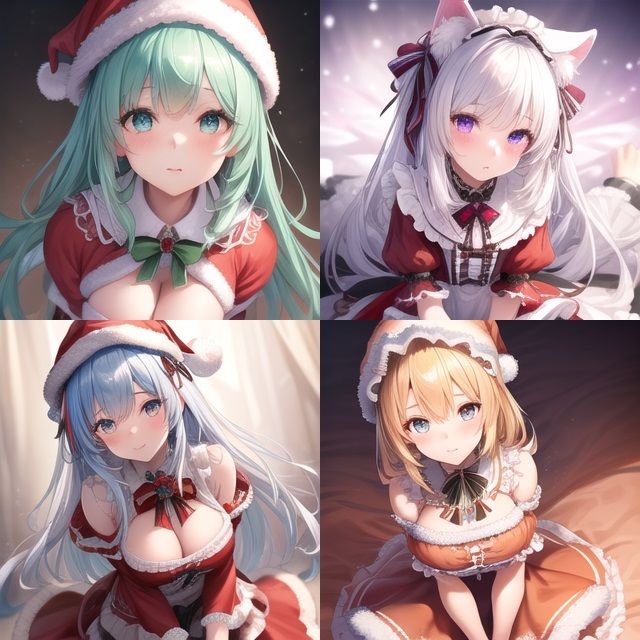 SANTAGIRLのイラスト集 サンプル1ページ目
