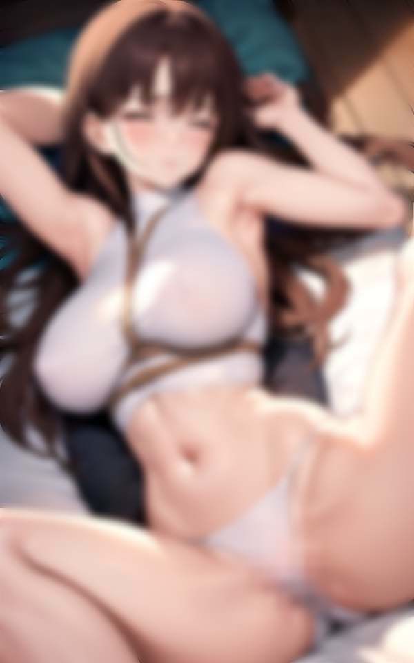 無防備に寝ている美女を縛って悪戯 起きても続行 サンプル2ページ目