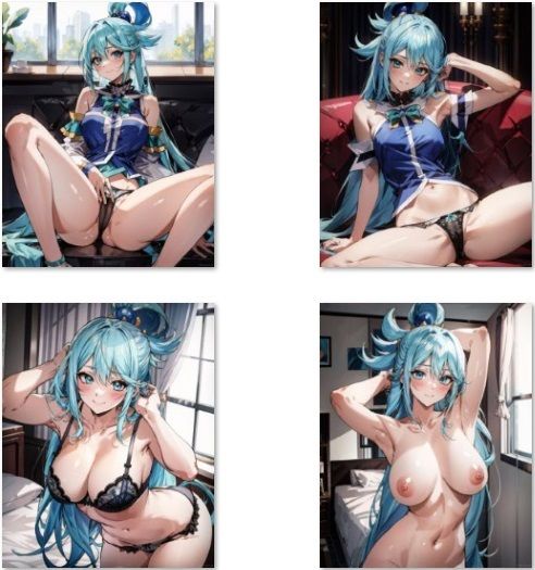 この素晴らしい淫乱女神のエロCG集 サンプル2ページ目