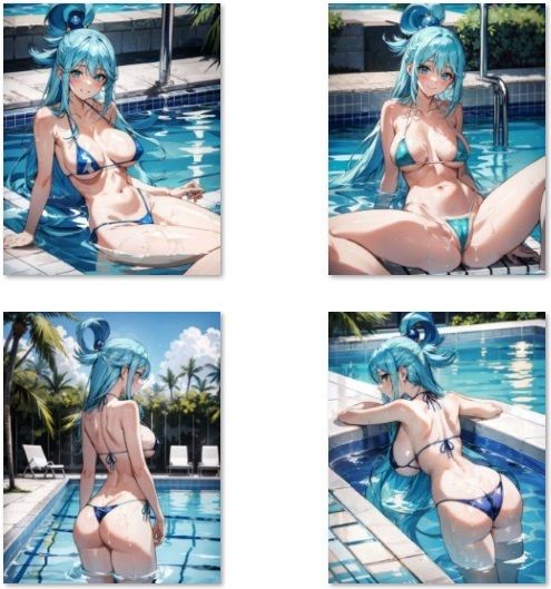 この素晴らしい淫乱女神のエロCG集 サンプル4ページ目