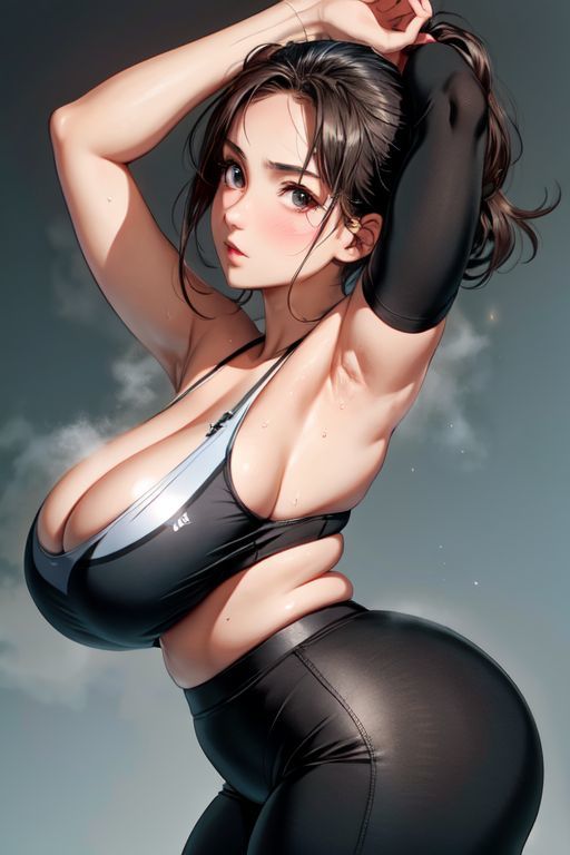 爆乳AIマッスル1 サンプル6ページ目