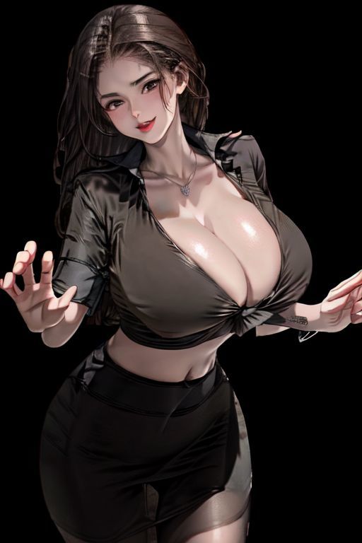 爆乳AIブラウス1 サンプル3ページ目