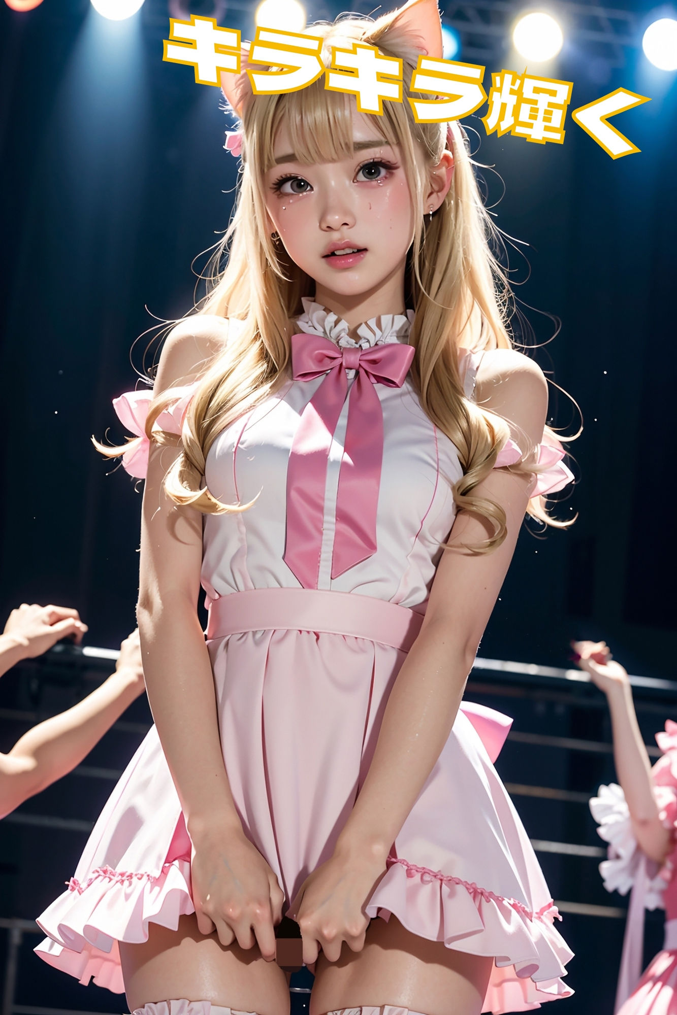 超大量！！猫耳アイドルをガッツリ中出しで孕ませた時の写真 サンプル2ページ目
