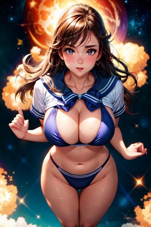 爆乳AIセーラーハイレグビキニ1 サンプル6ページ目