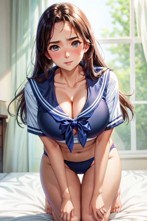 爆乳AIセーラーハイレグビキニ1 サンプル10ページ目