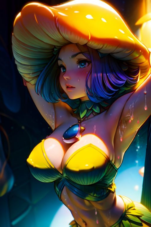 爆乳AIキノコ娘1 サンプル1ページ目