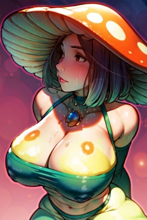爆乳AIキノコ娘1 サンプル7ページ目