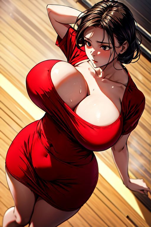 爆乳AI乳バウンド1 サンプル3ページ目