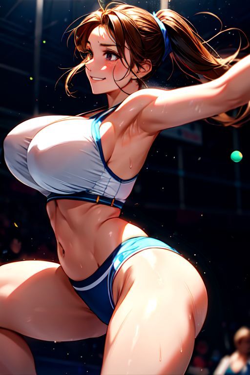 爆乳AI乳バウンド1 サンプル4ページ目