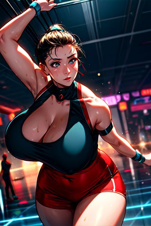 爆乳AI乳バウンド1 サンプル8ページ目