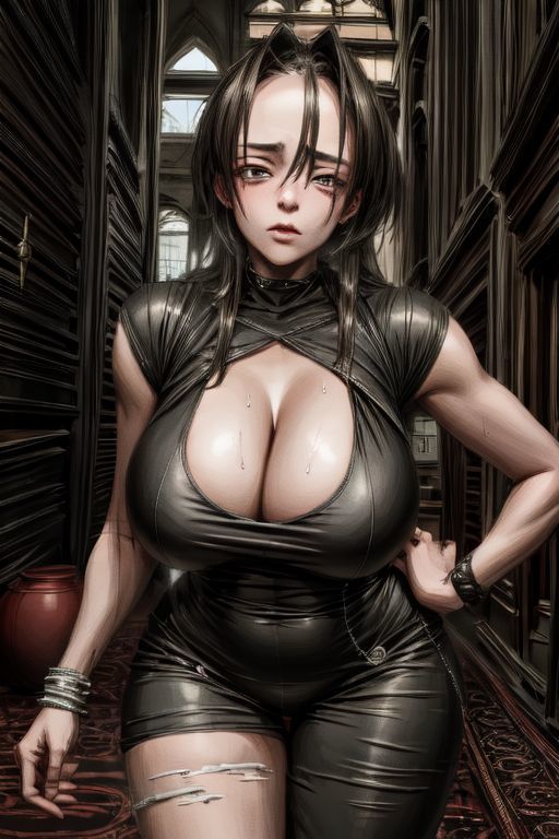 爆乳AIパンク1 サンプル6ページ目