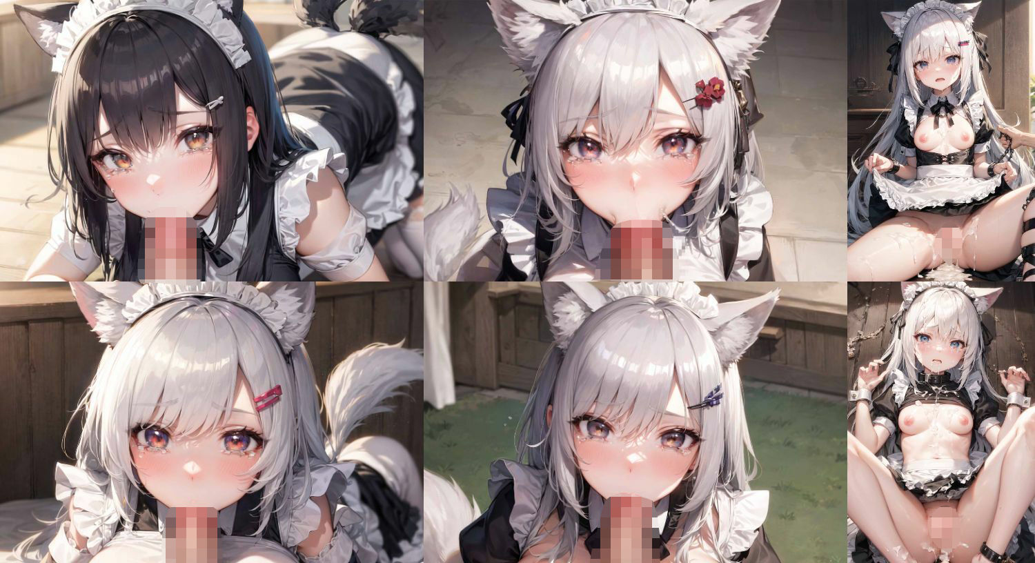 猫耳メイドに拘束中出し サンプル5ページ目