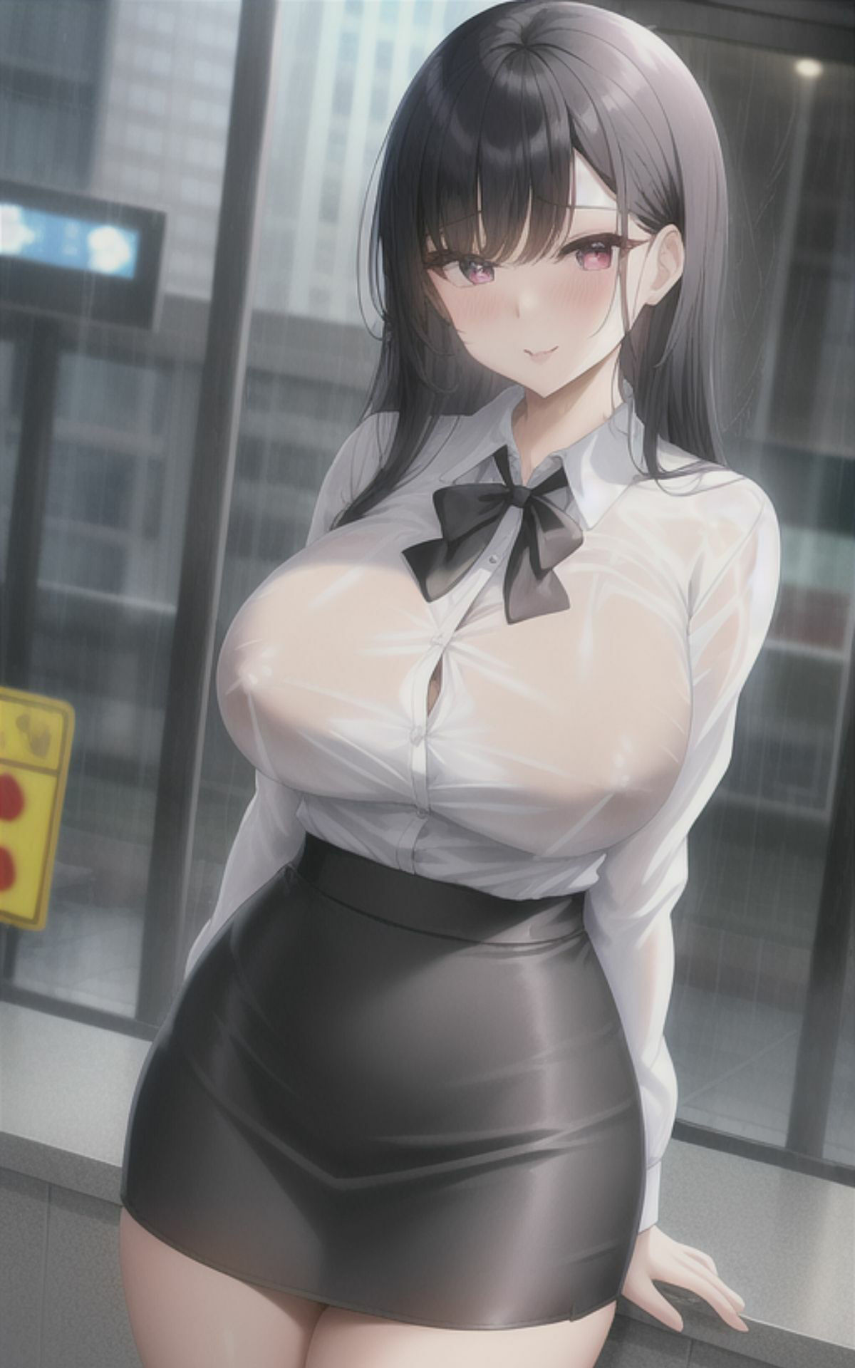 AI美女イラストvol.23あん濡れちゃう サンプル4ページ目