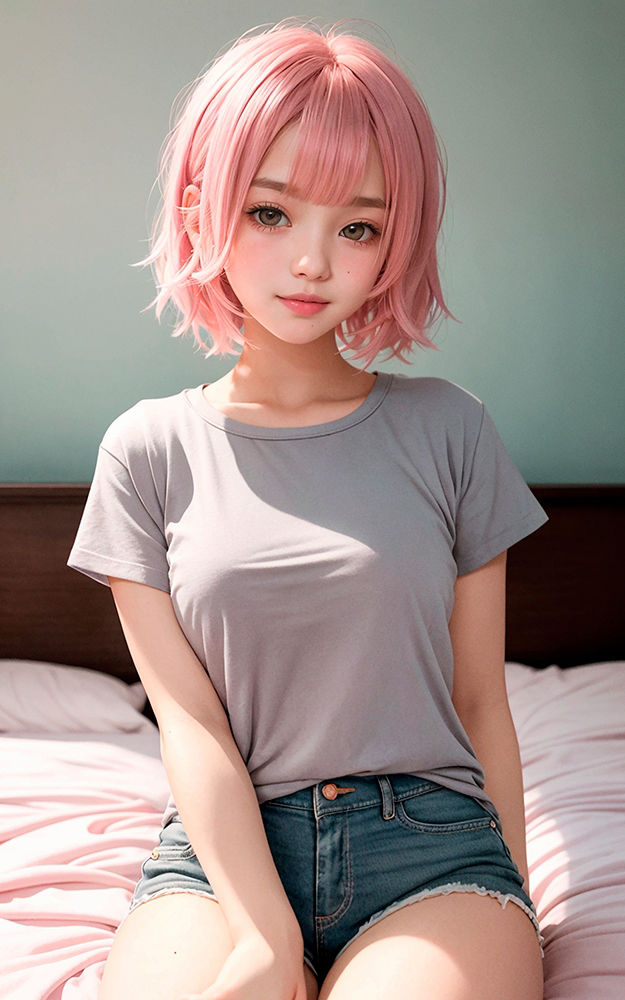 仮想現実で咲く愛の花:リナのデジタル日記 AI電創乙女 冴羽リナ サンプル5ページ目