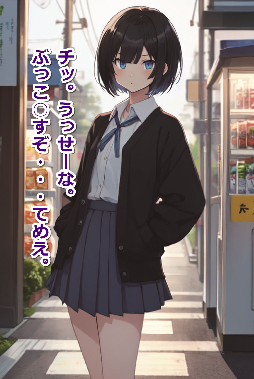 学校のボーイッシュ女子に「女に生まれて良かった」と言わせる【即オチ2コマ】 サンプル3ページ目
