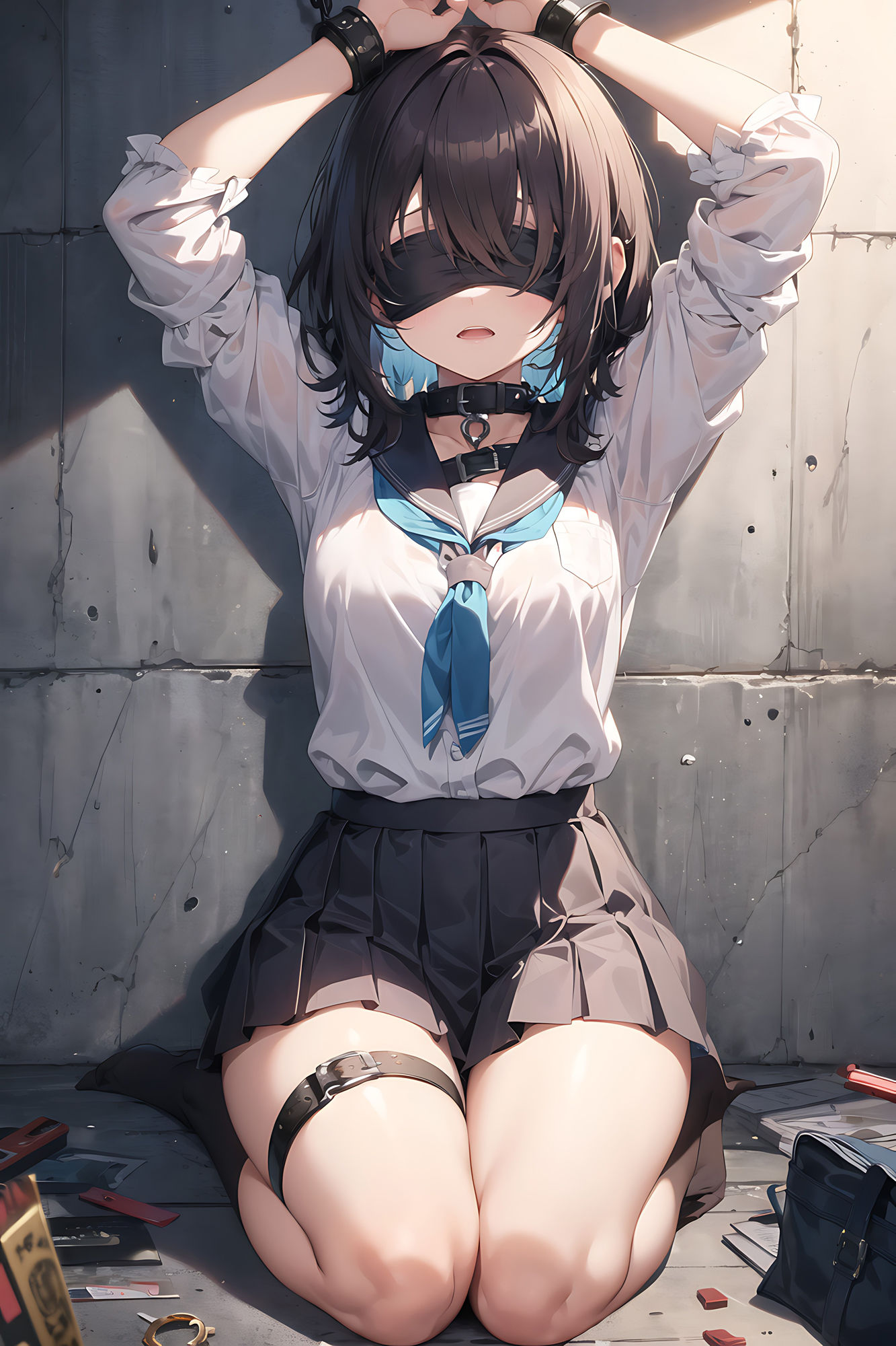 監禁×美少女 サンプル1ページ目