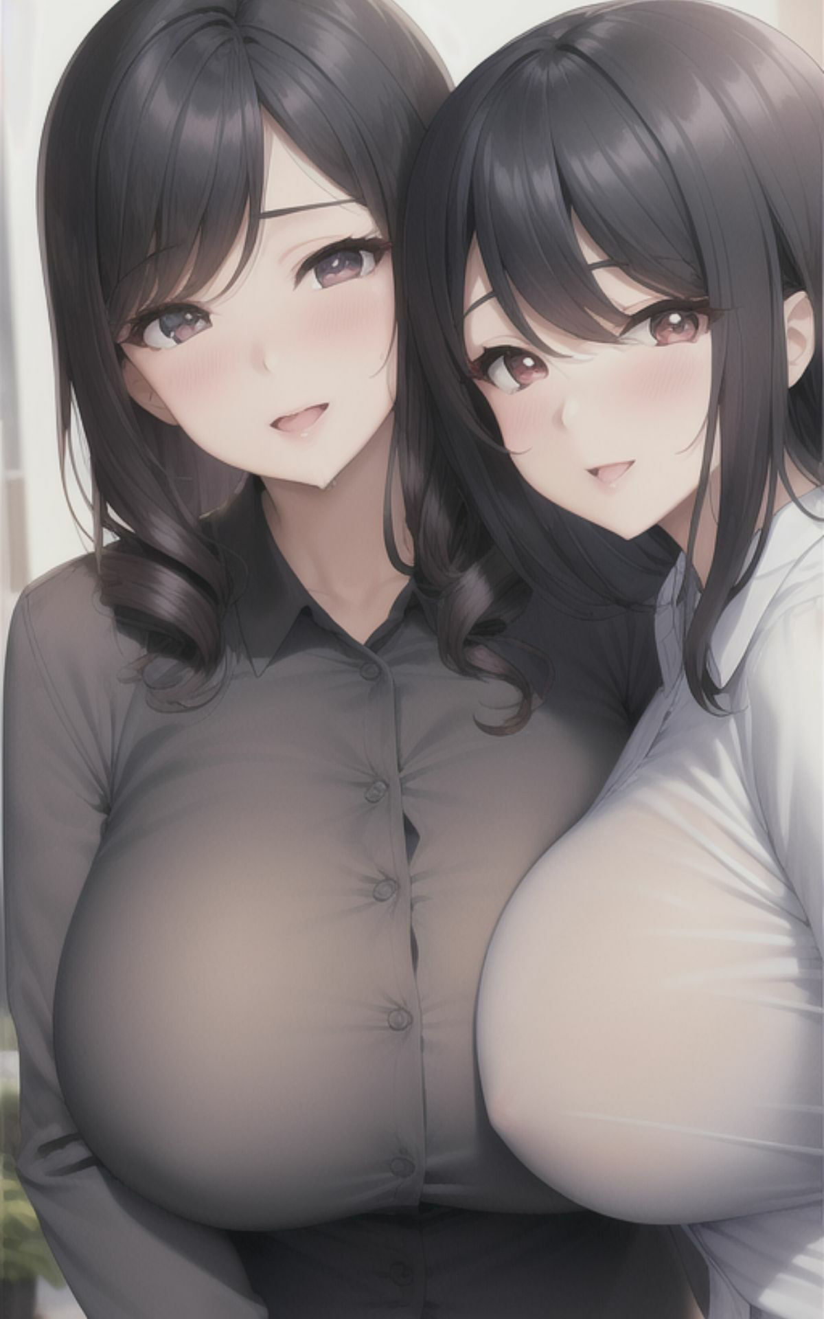 AI美女イラストvol.25えちえちOLの日常 サンプル3ページ目