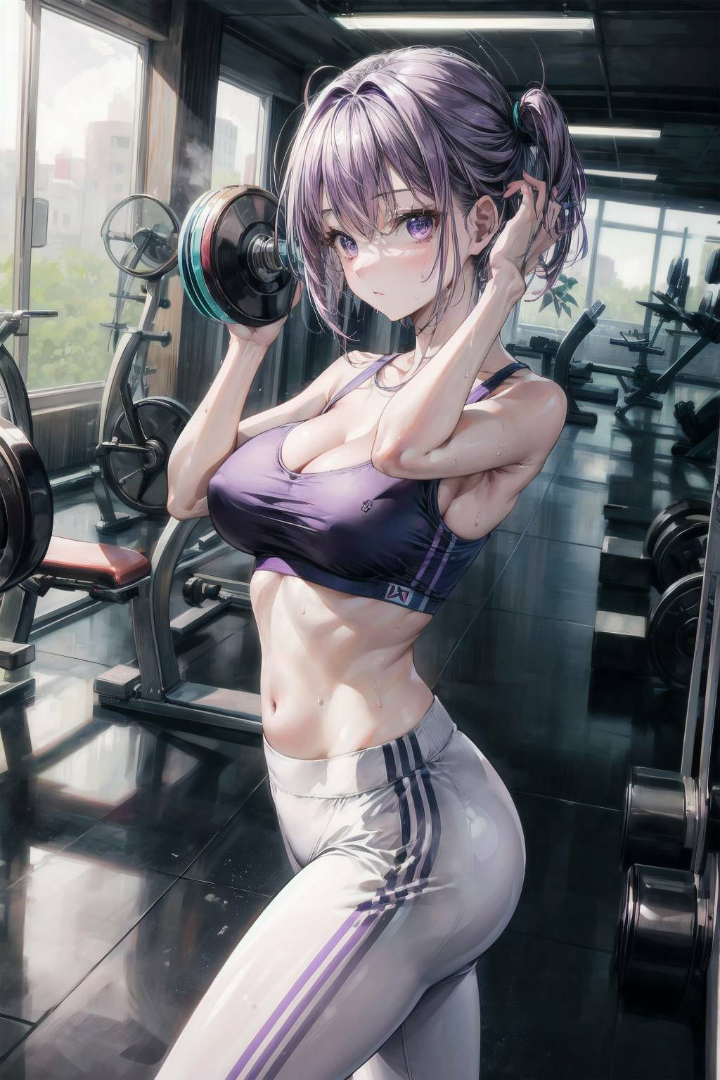 欲求不満な巨乳人妻たちと中出しセックスできるスポーツジム（5） サンプル1ページ目