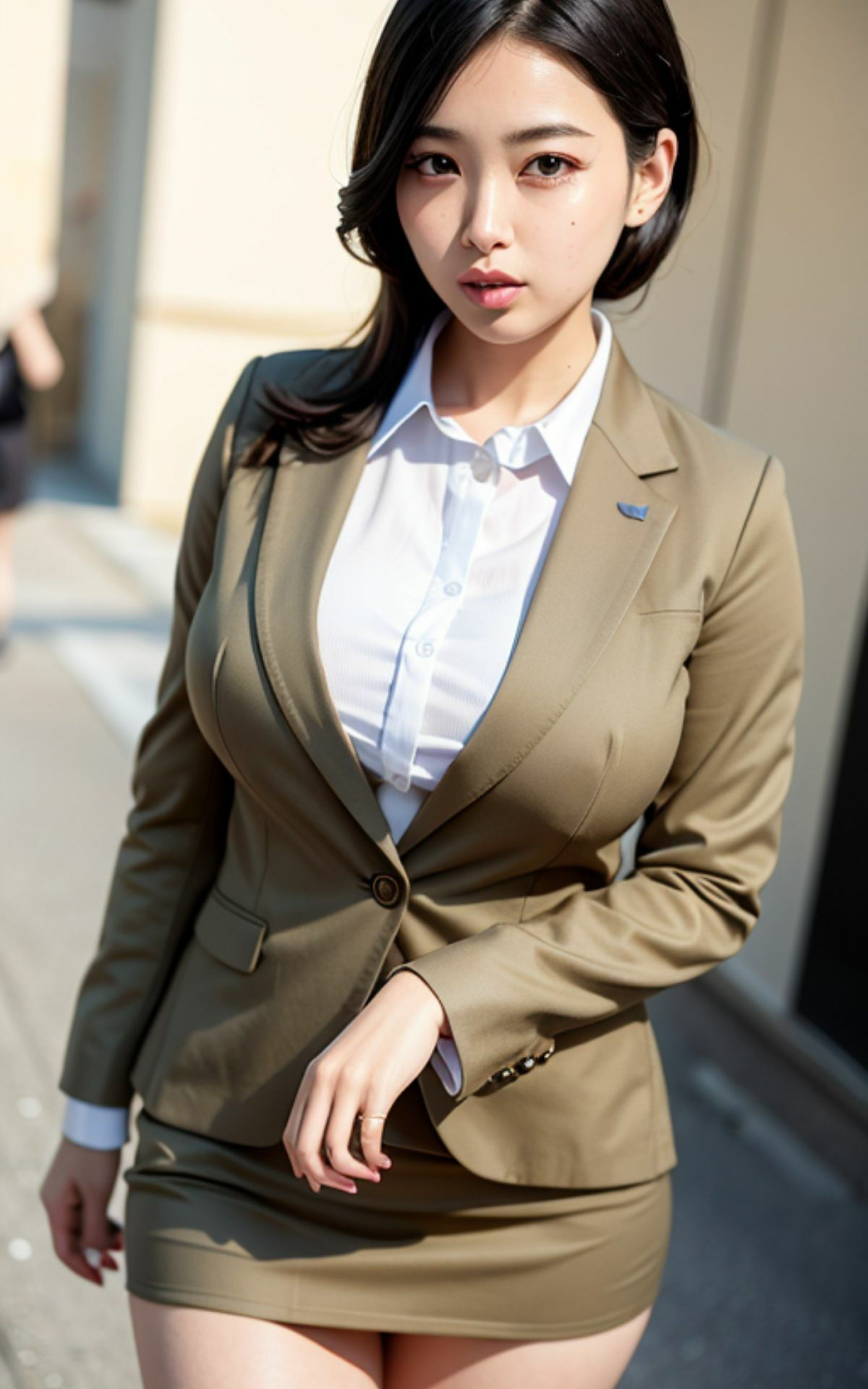 AI美女写真集vol.26魅惑のオフィス サンプル5ページ目
