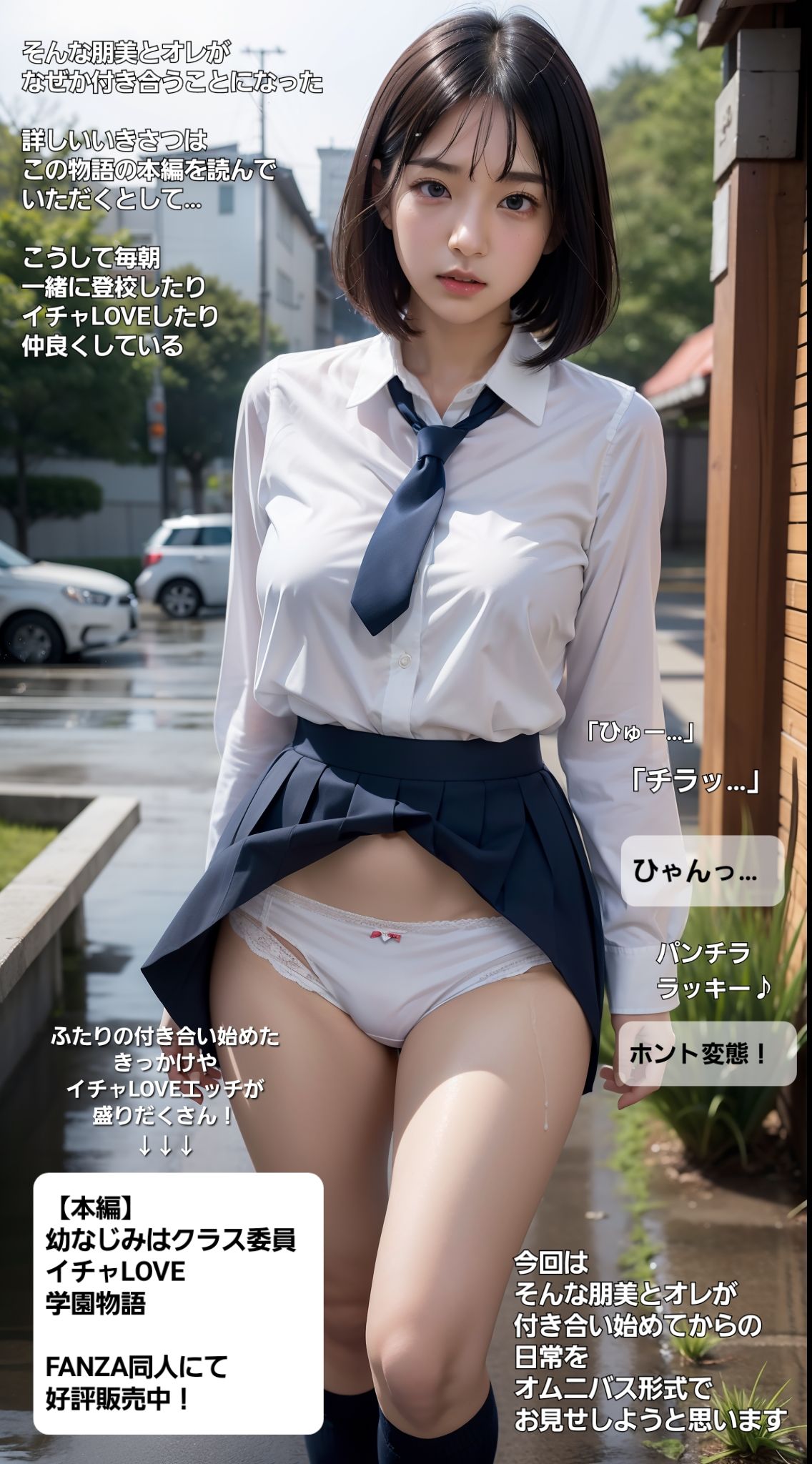 幼なじみはクラス委員 イチャLOVE学園物語 オムニバス版 サンプル10ページ目