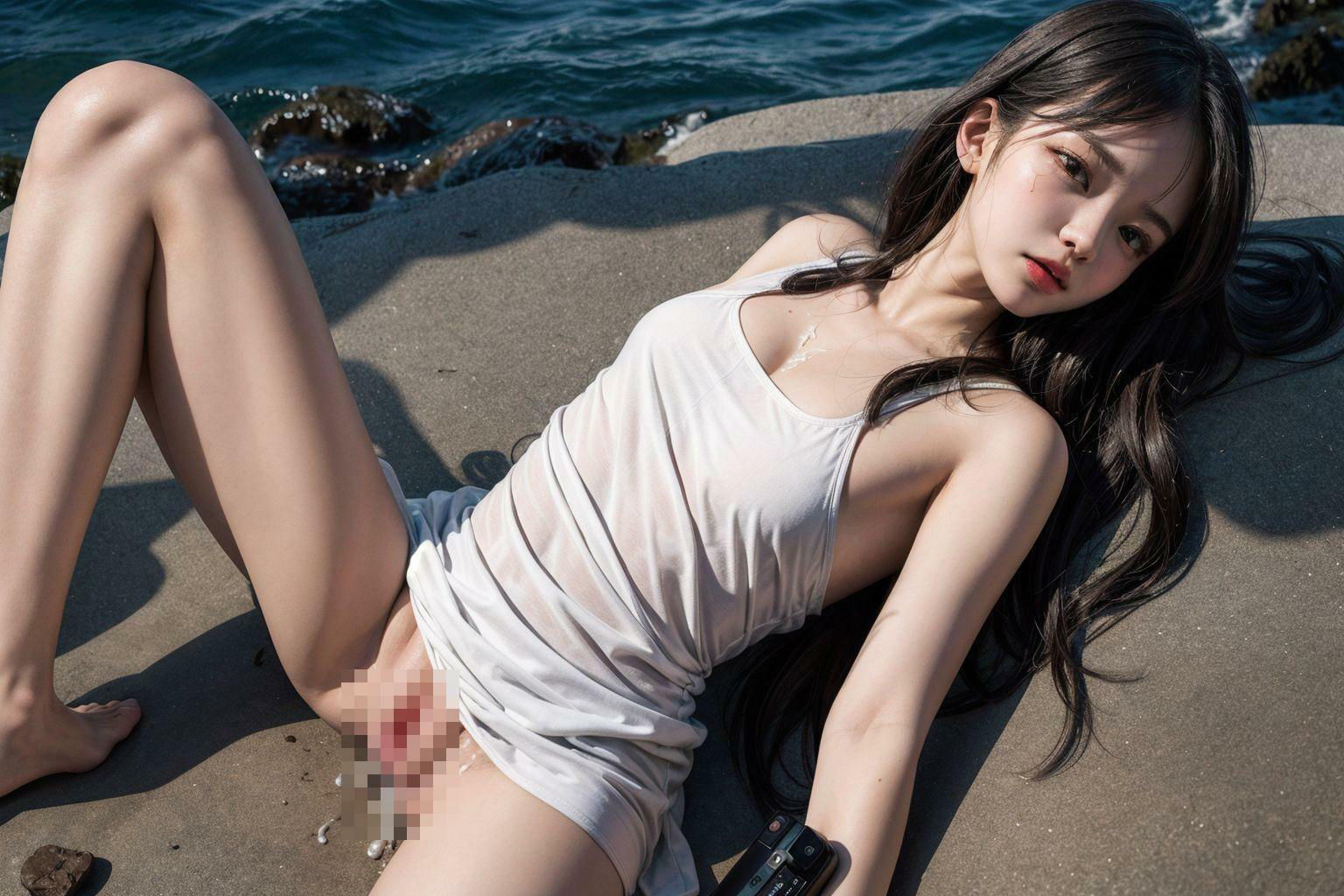 事後美少女 サンプル1ページ目