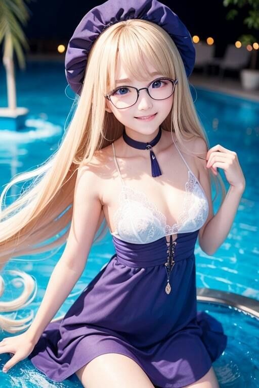 AI生成美女写真集 vol7 童顔美女 サンプル1ページ目