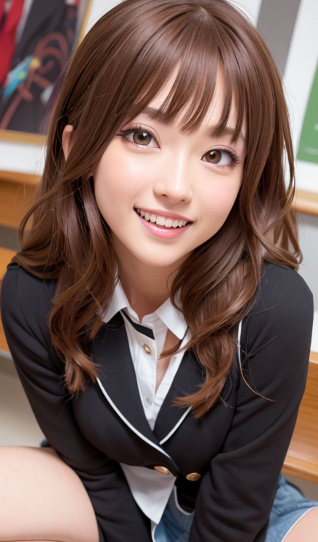 AI美女おぱんつJK〜おぱんつJKこすちゅーむ〜 ぱんつ ぱんちら ぱんもろ パンティ M字開脚 日本人 美人 美少女 女子校生 女子校生 学校 学園 制服 生徒 教師 グラビア写真集 アイドル 可愛い 激カワ 巨乳 並乳 むちむち スポーツ コスプレ AI生成 サンプル6ページ目