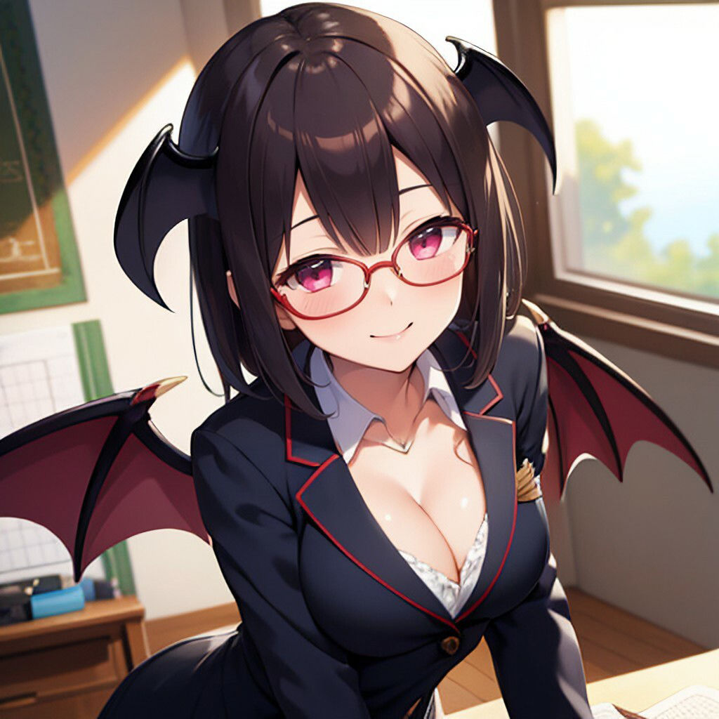 女教師風サキュバスさん サンプル3ページ目