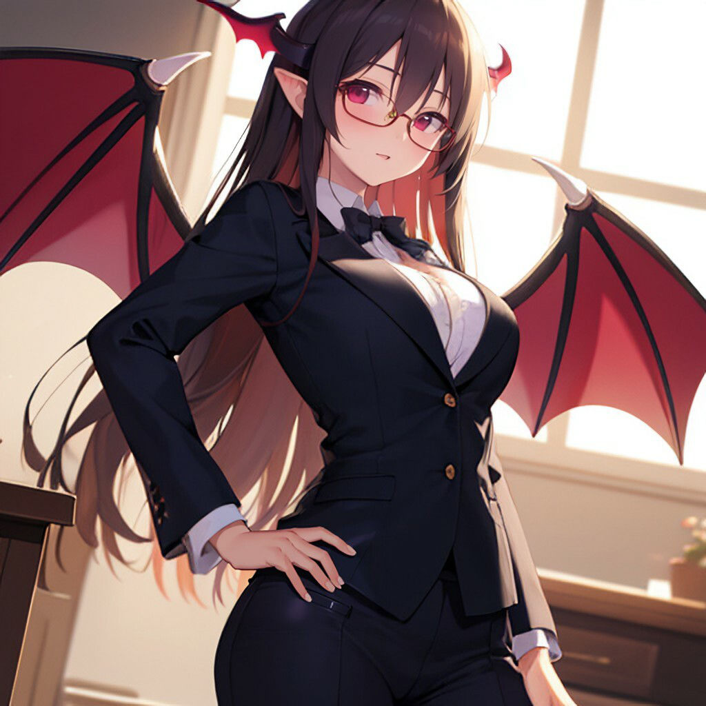女教師風サキュバスさん サンプル4ページ目