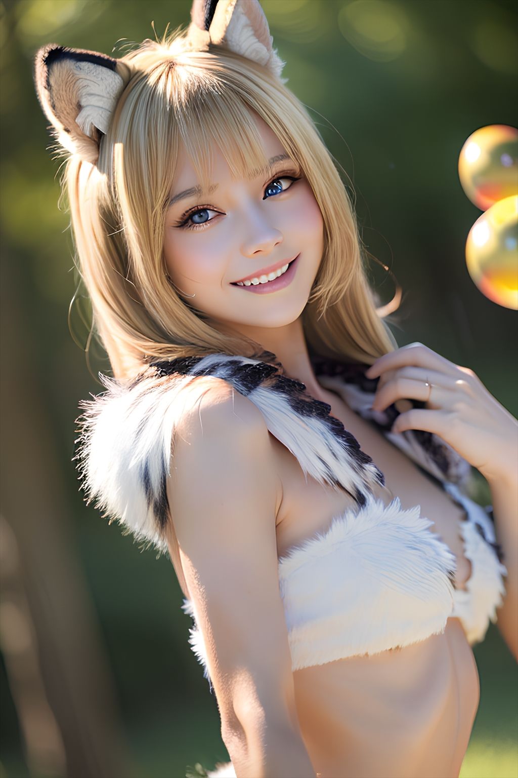 獣っ娘パラダイス ―発情期の獣人村に行ってみた― サンプル2ページ目