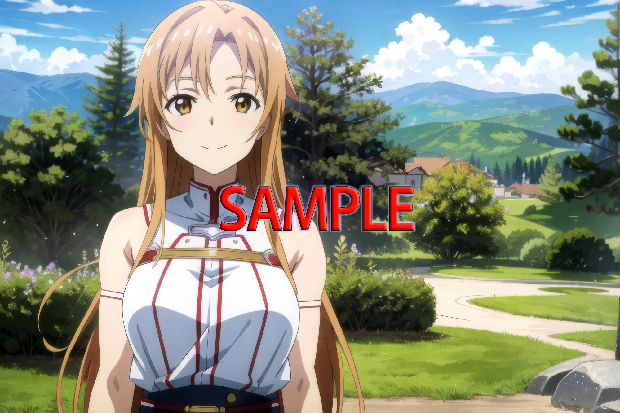 ソードアート・オンライン:淫行のアスナ（結城明日奈） サンプル2ページ目