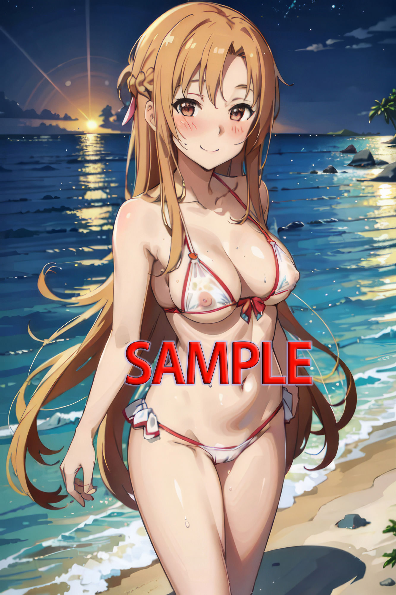 ソードアート・オンライン:淫行のアスナ（結城明日奈） サンプル3ページ目