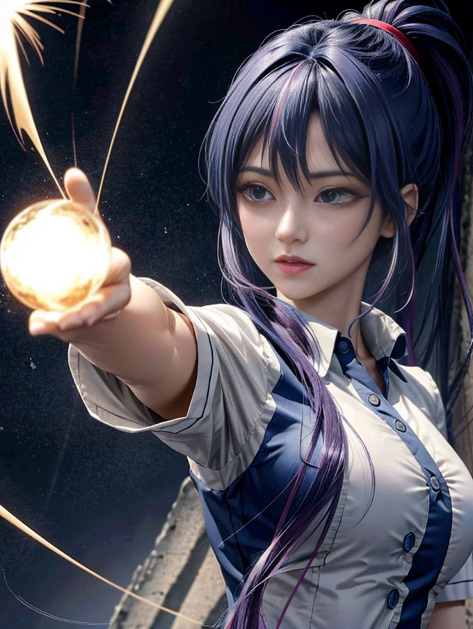 魔導少女 サンプル4ページ目