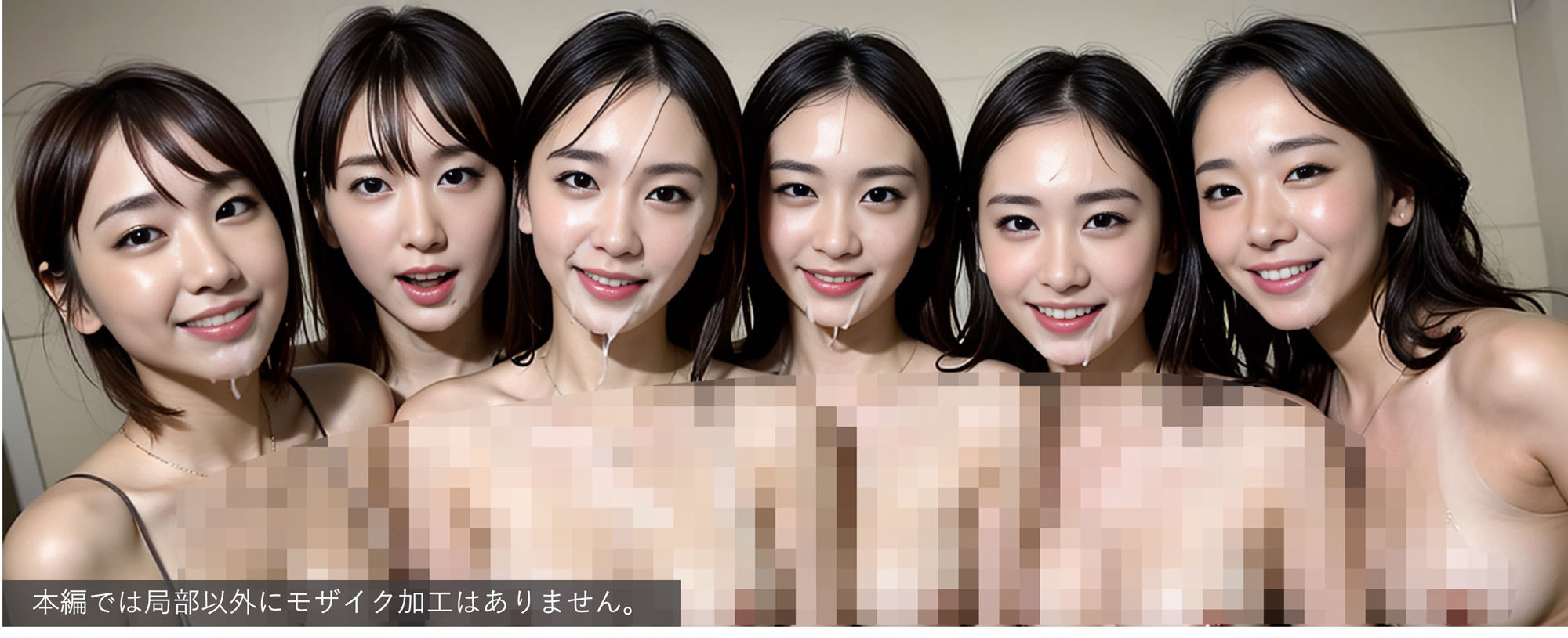 双子×サウナぐちょぬれ美少女！！汗と性液の充満する双子から漂うメス臭！ サンプル5ページ目
