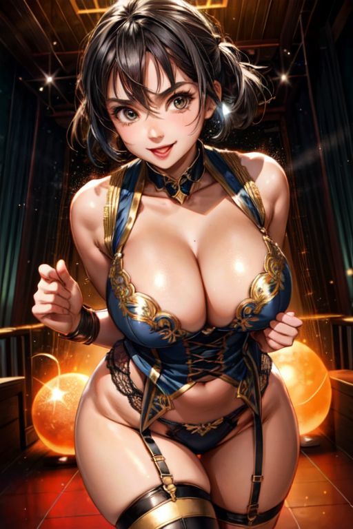 爆乳AI変態ランジェリー1 サンプル4ページ目