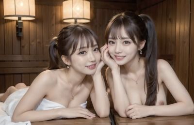超絶美女とサウナでくらくら生ハメ サンプル1ページ目