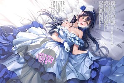 ドレス美少女セット13 ああっ気持ちいい！体がドレスに溶けちゃう！ サンプル2ページ目