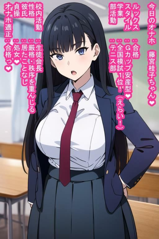 常識改変オナホ藤宮桂子 サンプル1ページ目