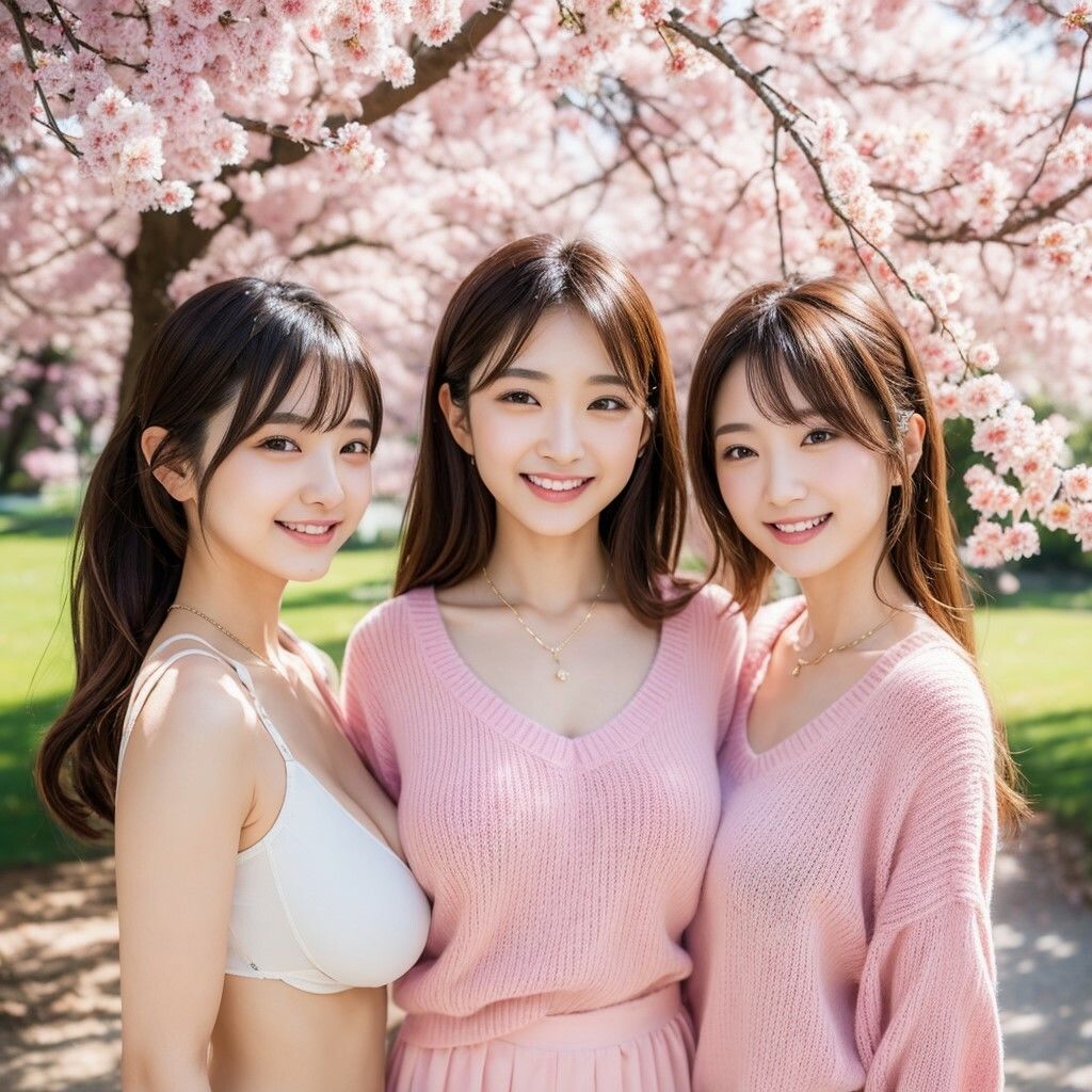 桜の下の美しき人々 サンプル1ページ目
