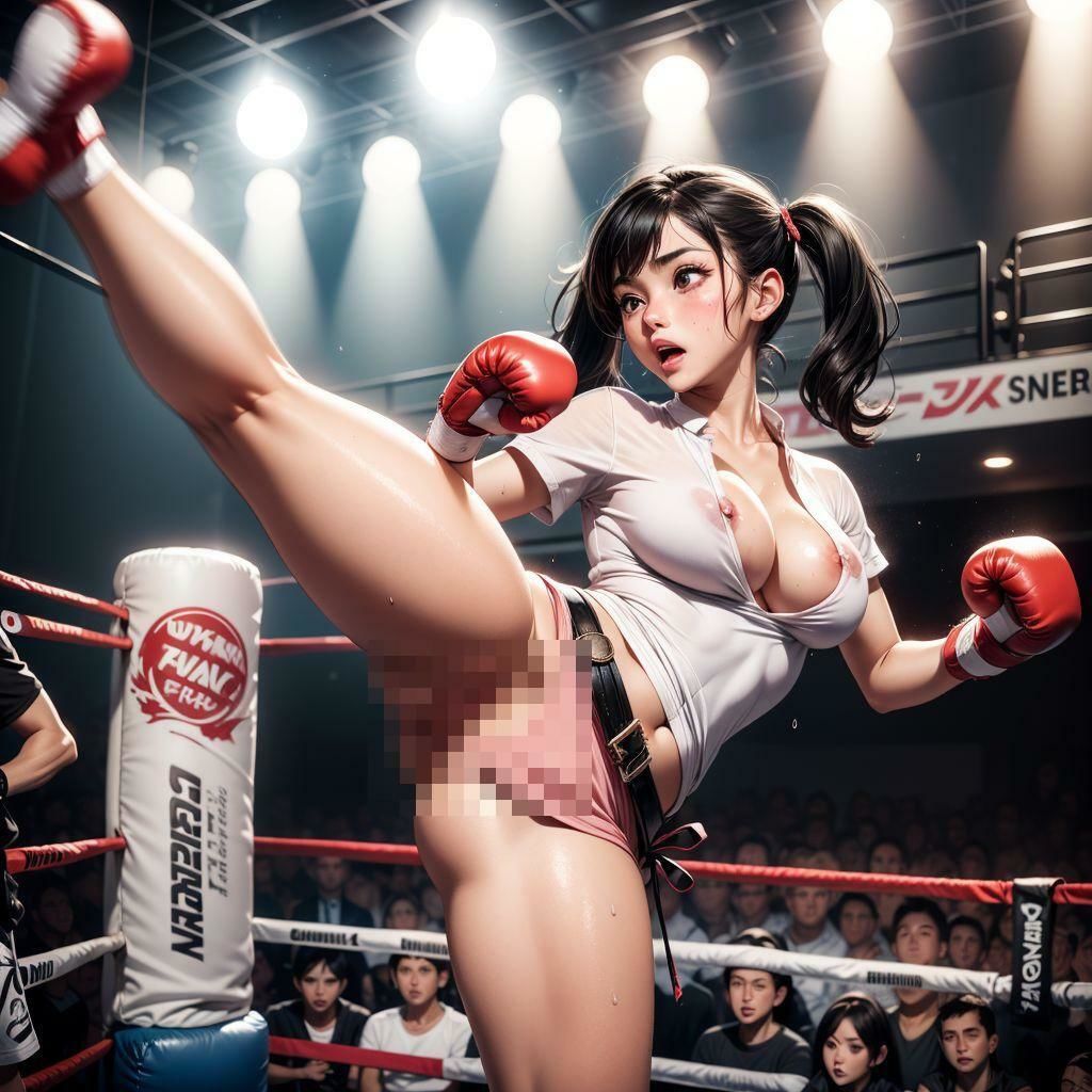 戦う乙女 サンプル2ページ目
