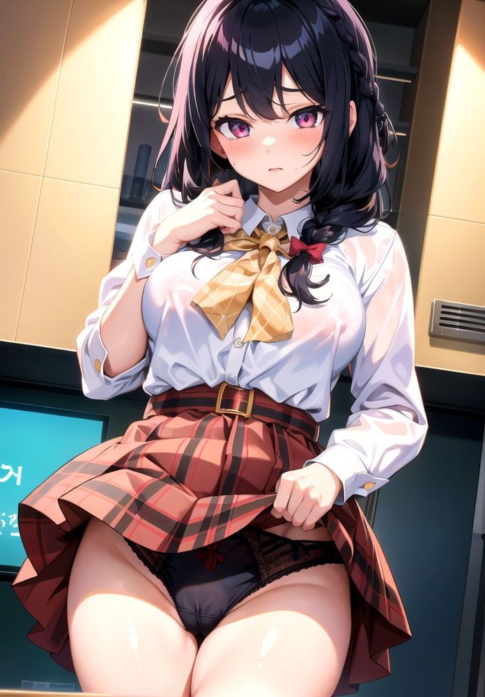 可愛すぎる女子スカートめくり サンプル6ページ目